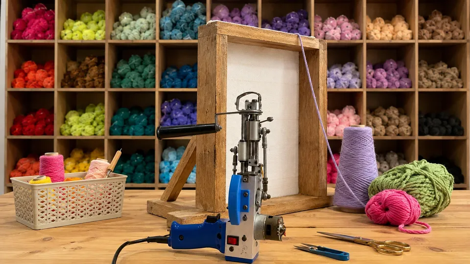 Tufting: what you start with